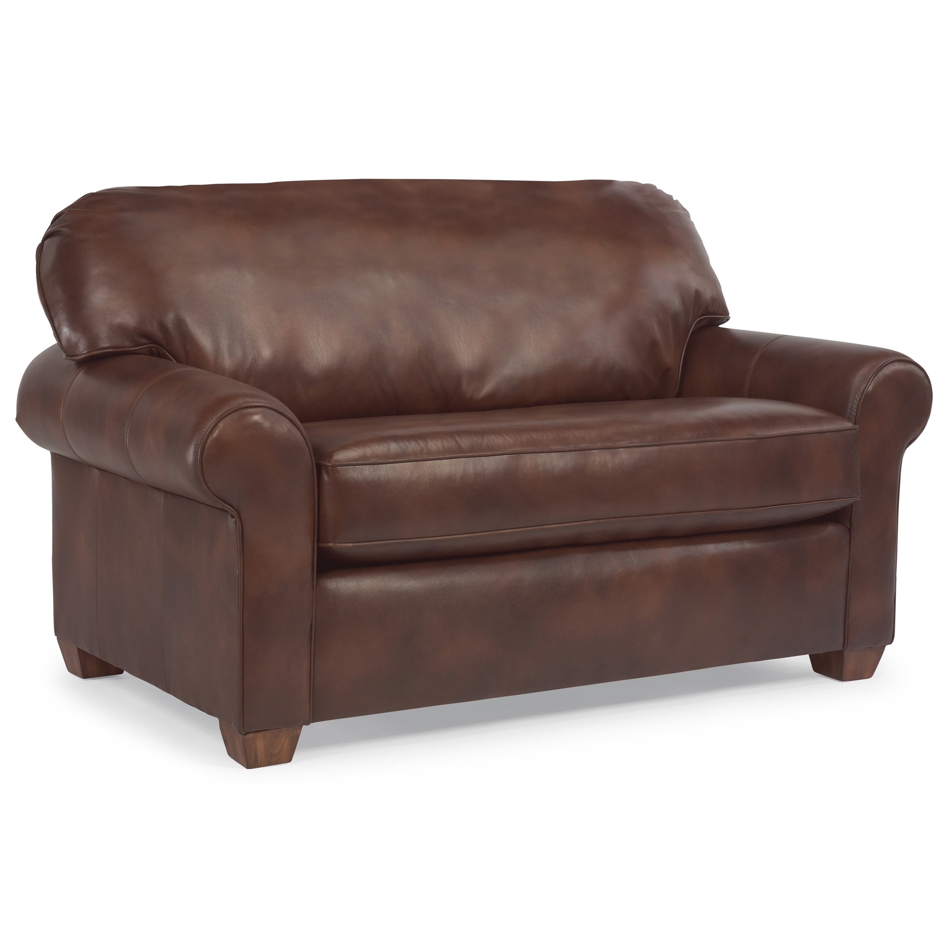 Leather twin sleeper sofa sale